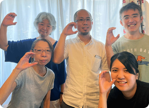 知的障がい者グループホーム こもえれす 集合写真2